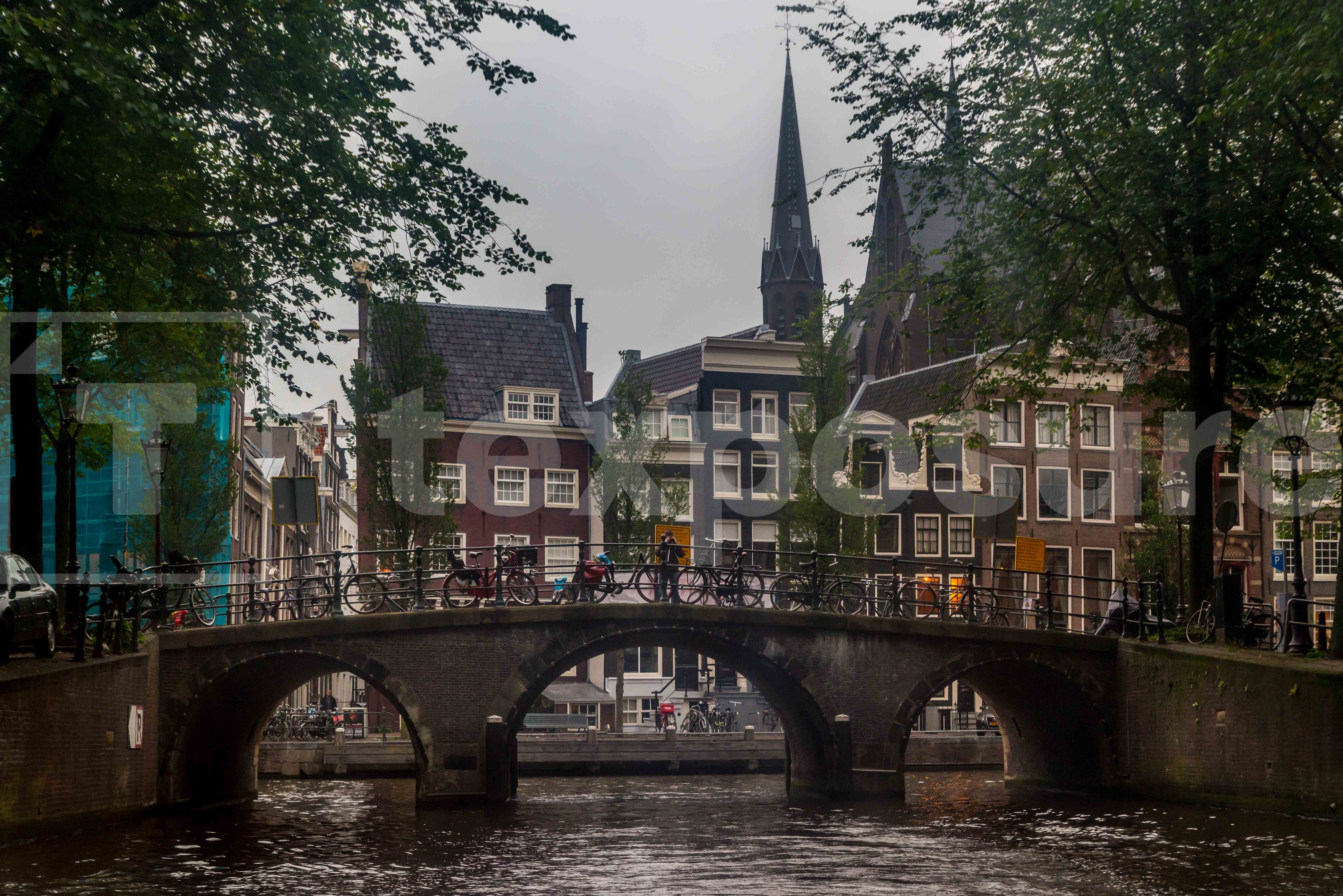 Lage resolutie foto met watermerk