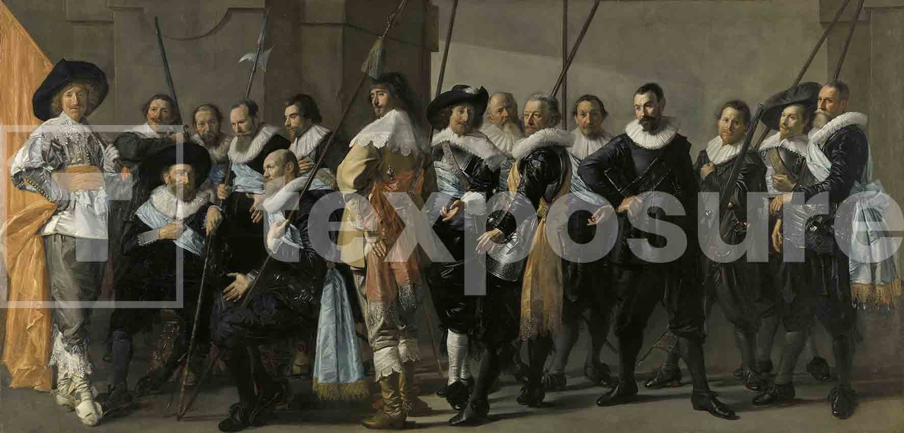 Lage resolutie foto met watermerk