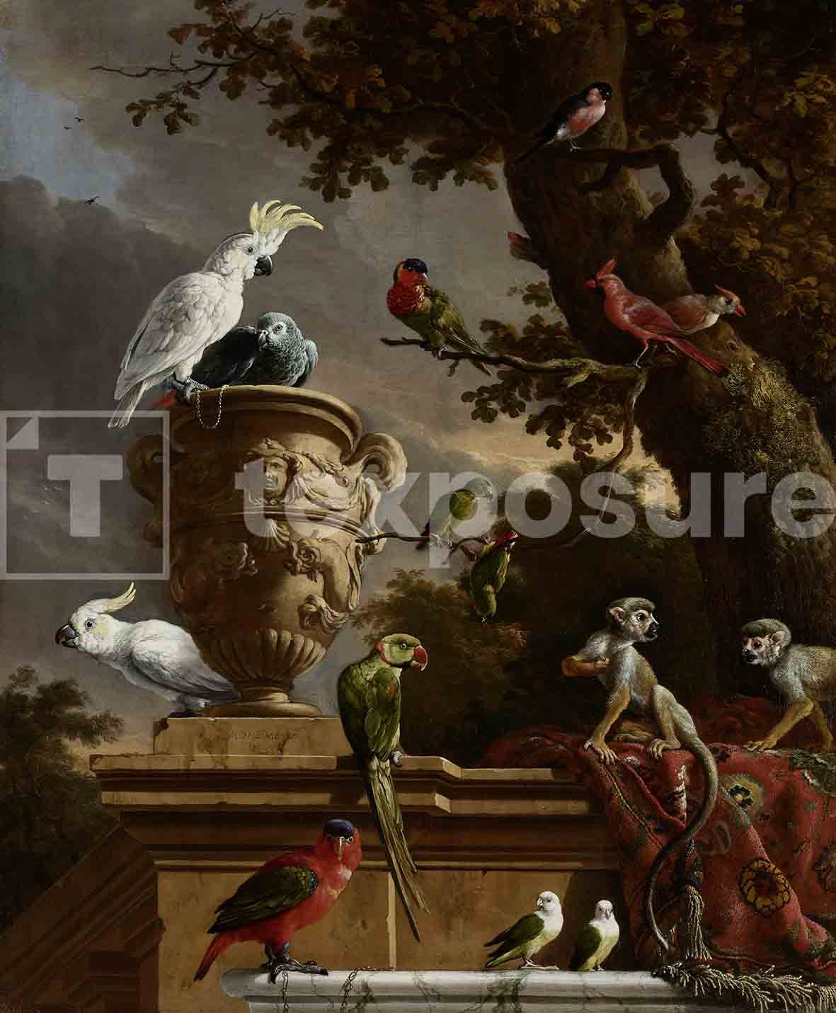 Lage resolutie foto met watermerk