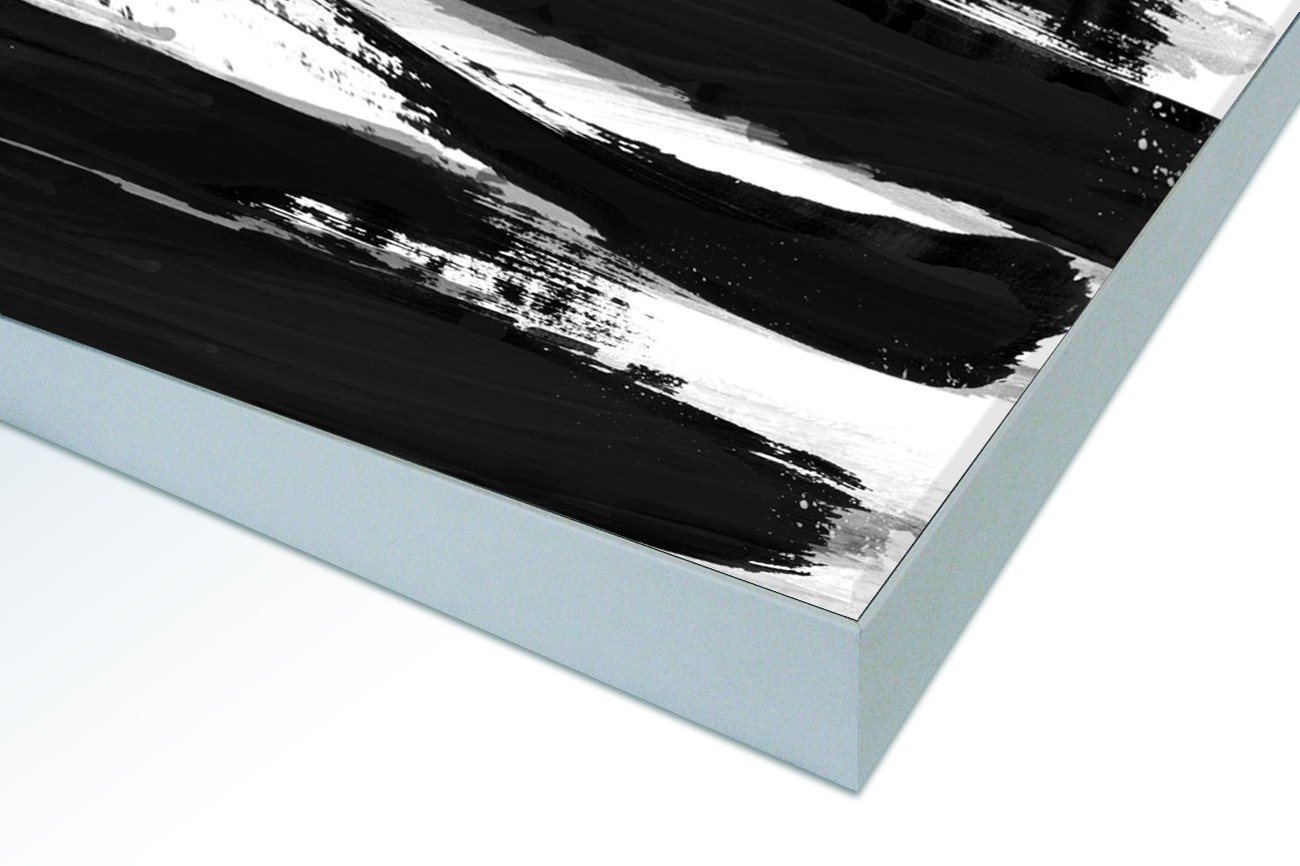 Close up textieldoek in frame los