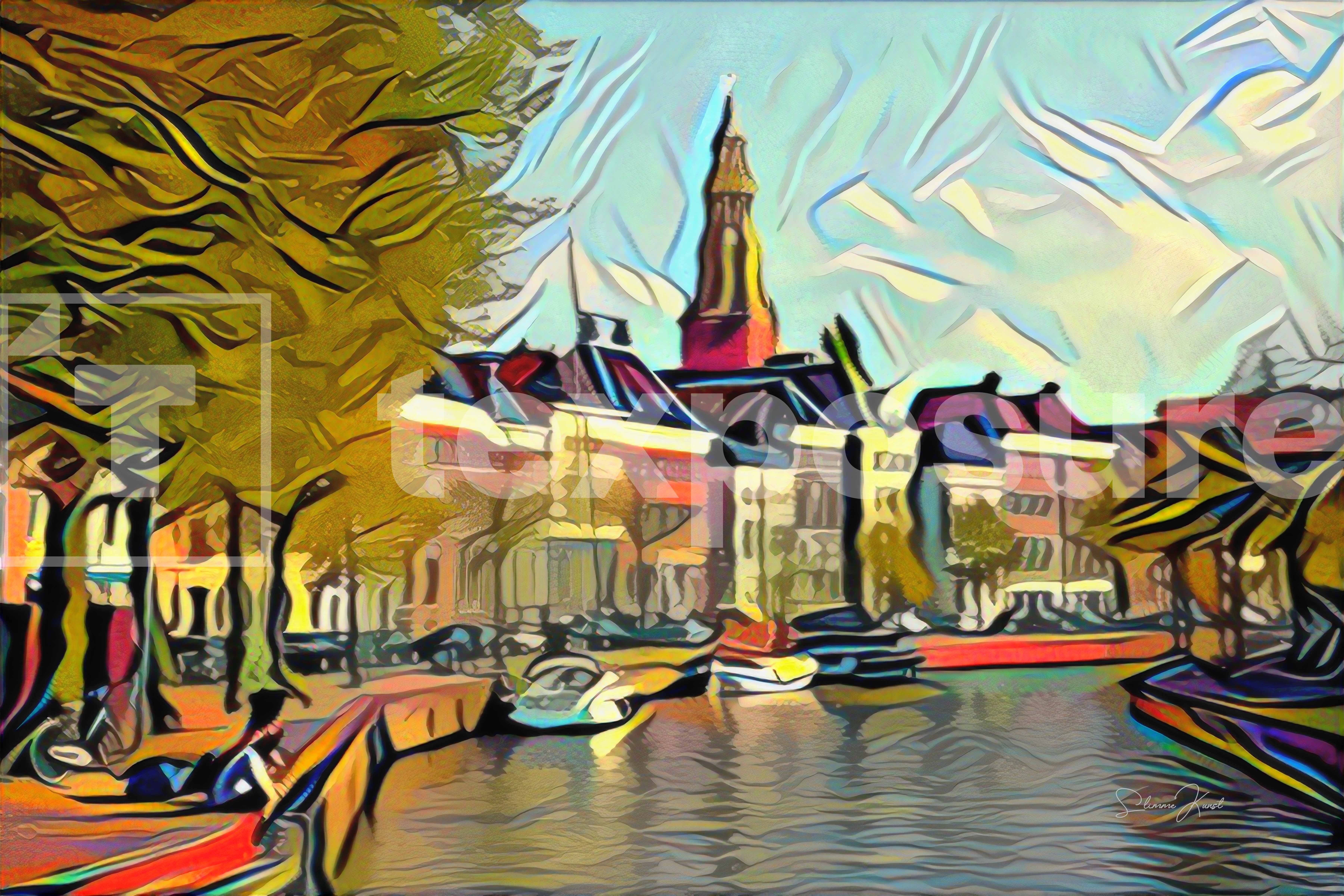 Lage resolutie foto met watermerk