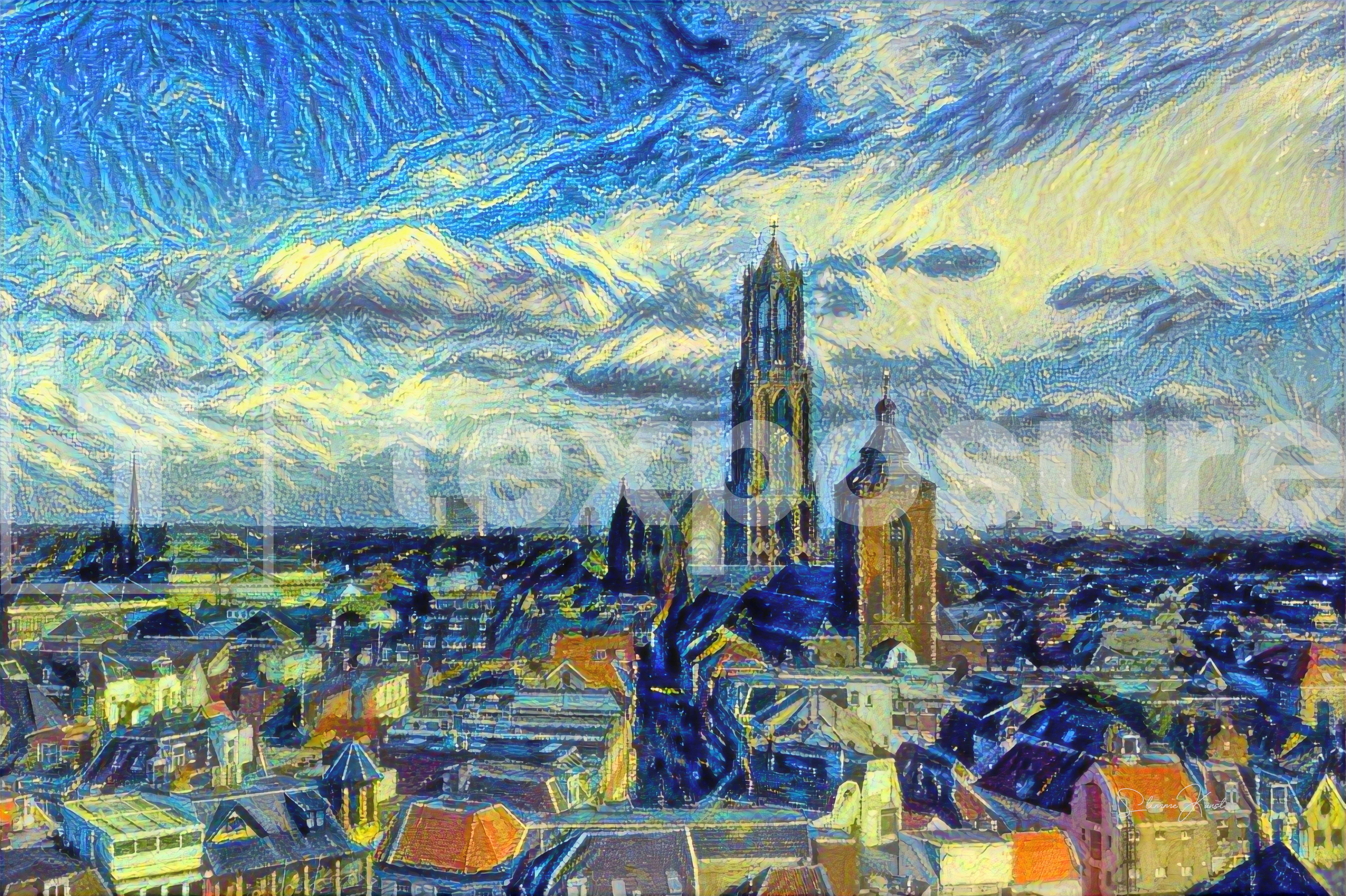 Lage resolutie foto met watermerk