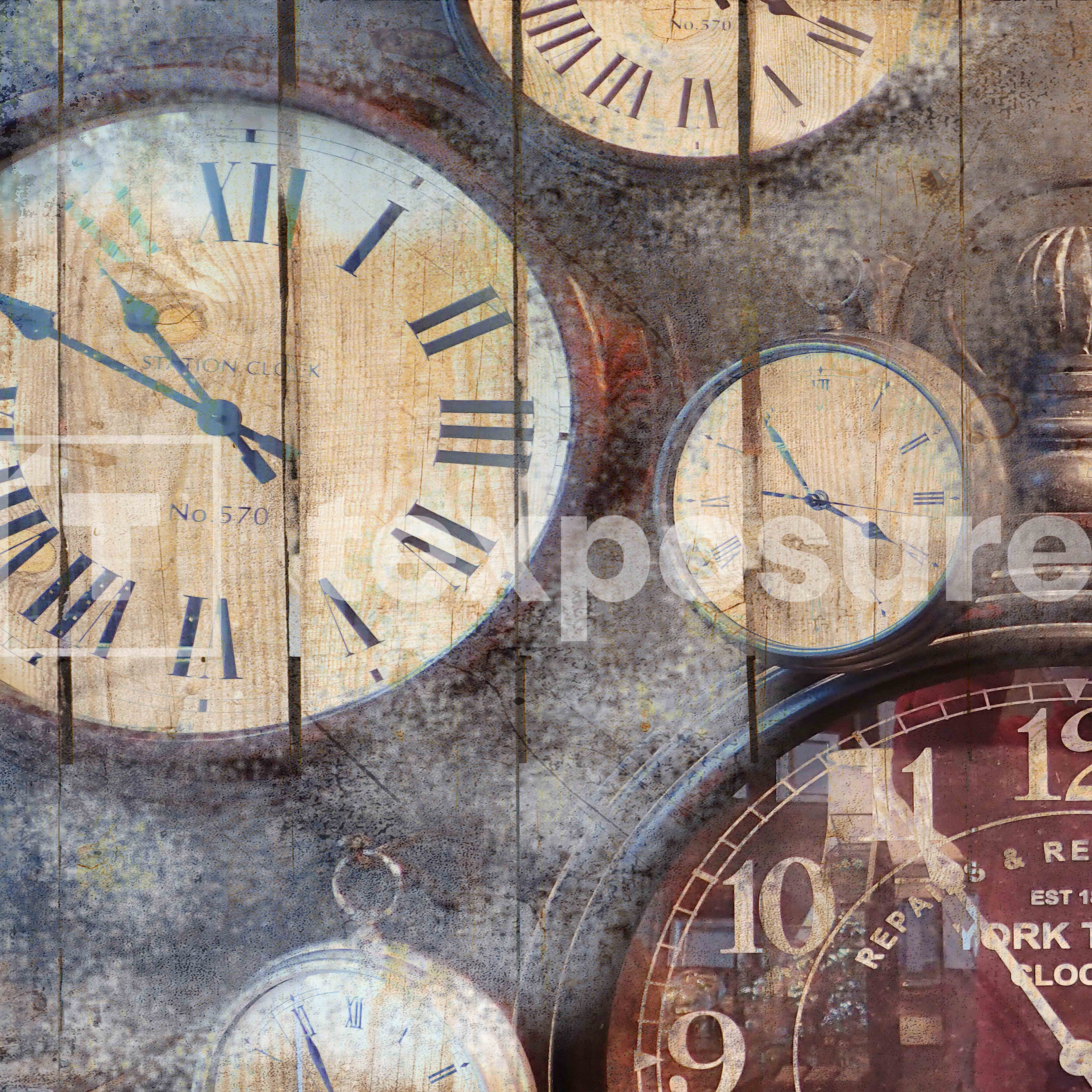 Lage resolutie foto met watermerk